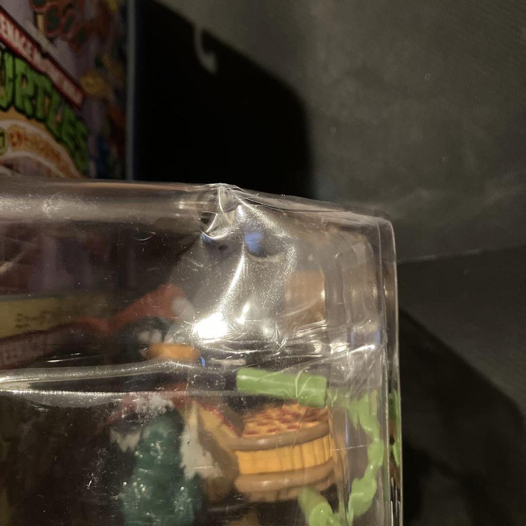 [SECOND HAND] Teenage Mutant Ninja Turtles 27 Michelangelo Aruncător de Pizza Figurina Takara