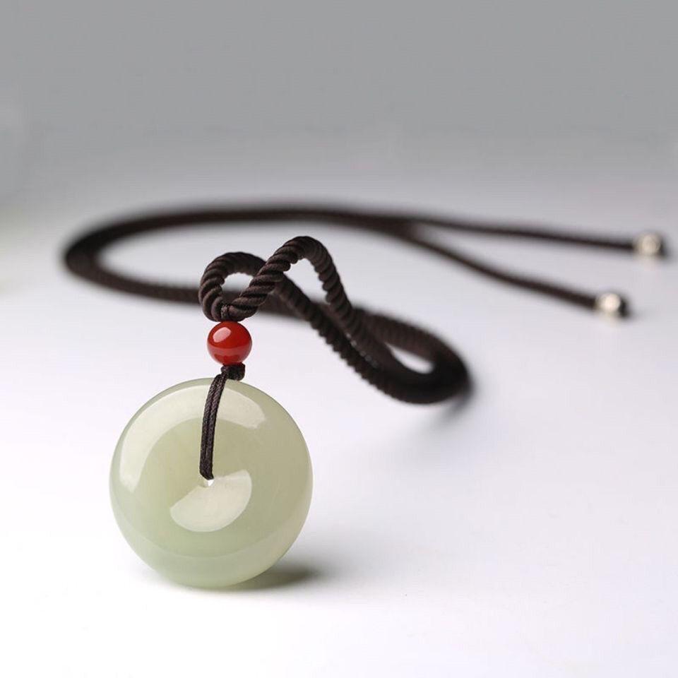 Outer Mongolia Hetian Jade Imitation Jasper Pendant