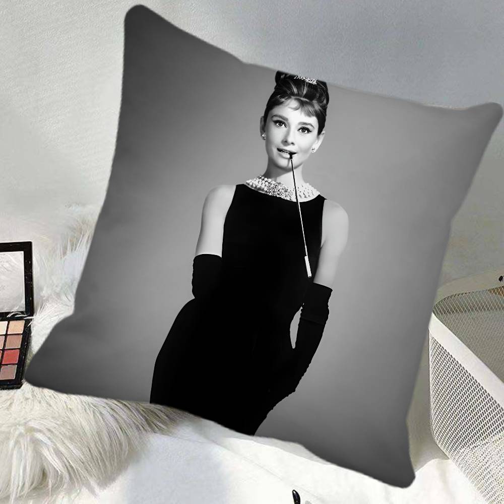 Breakfast At Tiffanys Pillow Case Square Pillow Bedroom Sofa Leisure Comfort Cushion Car Home Decoration