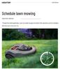 Smart UK Visual Navigation Robotic Lawn Mower - Mobile Phone Controlled Automatic Mower