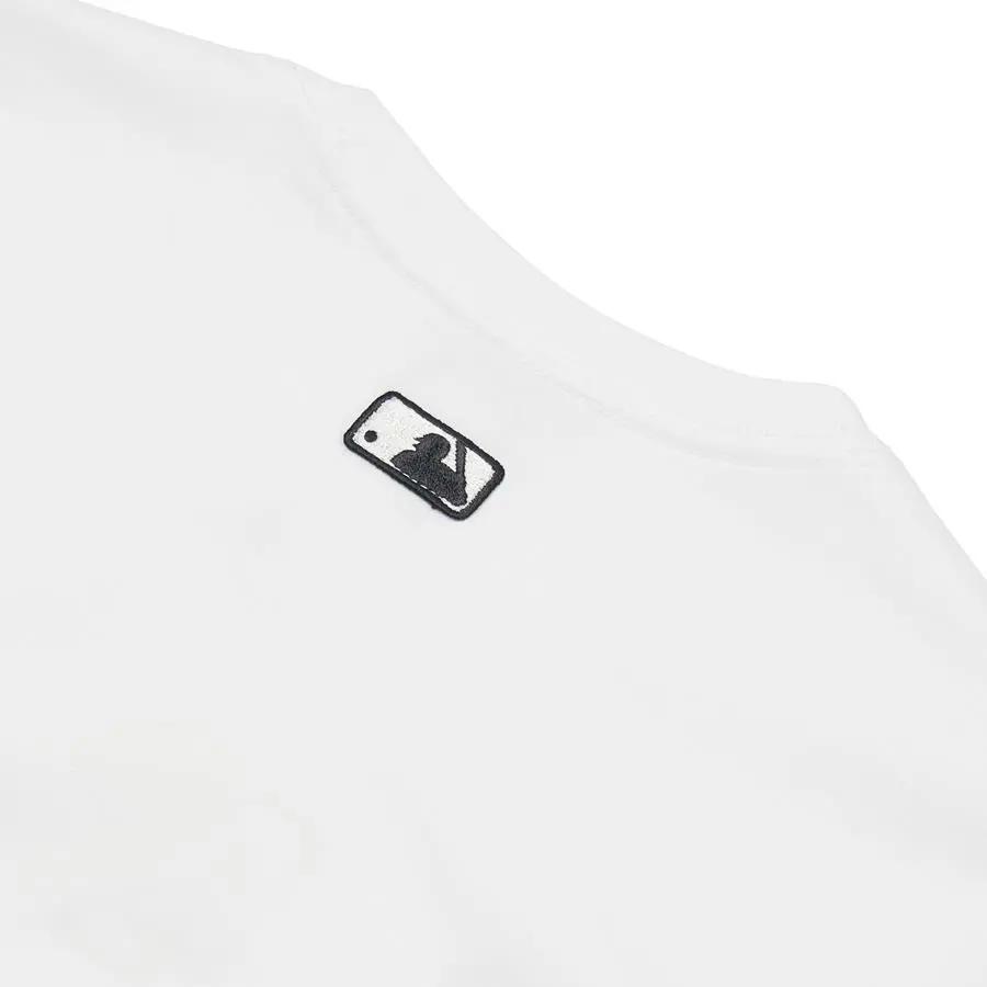 New MLB T Shirts Unisex White 3ATSW0114-00WHS