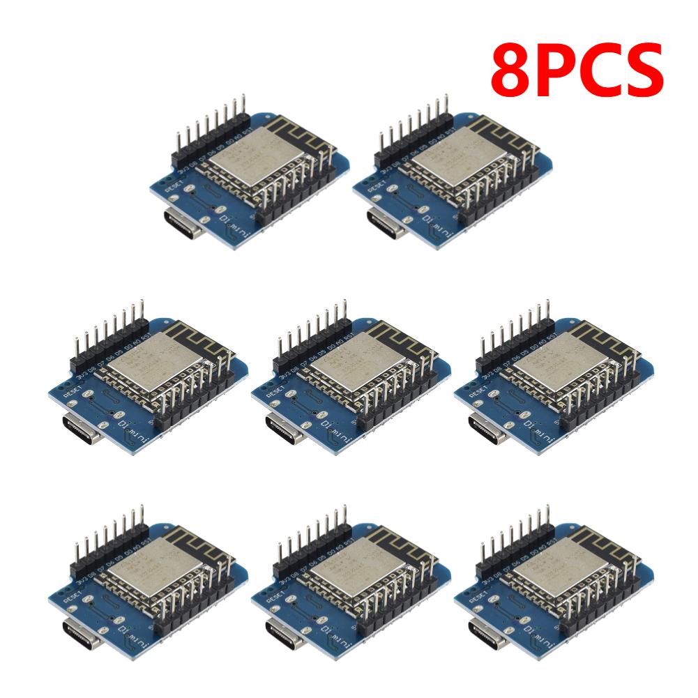 10-1PC ESP8266 ESP-12F D1 Mini NodeMcu Lua WIFI CH340 Development Board WLAN WiFi Internet Development Board for Arduino Boards