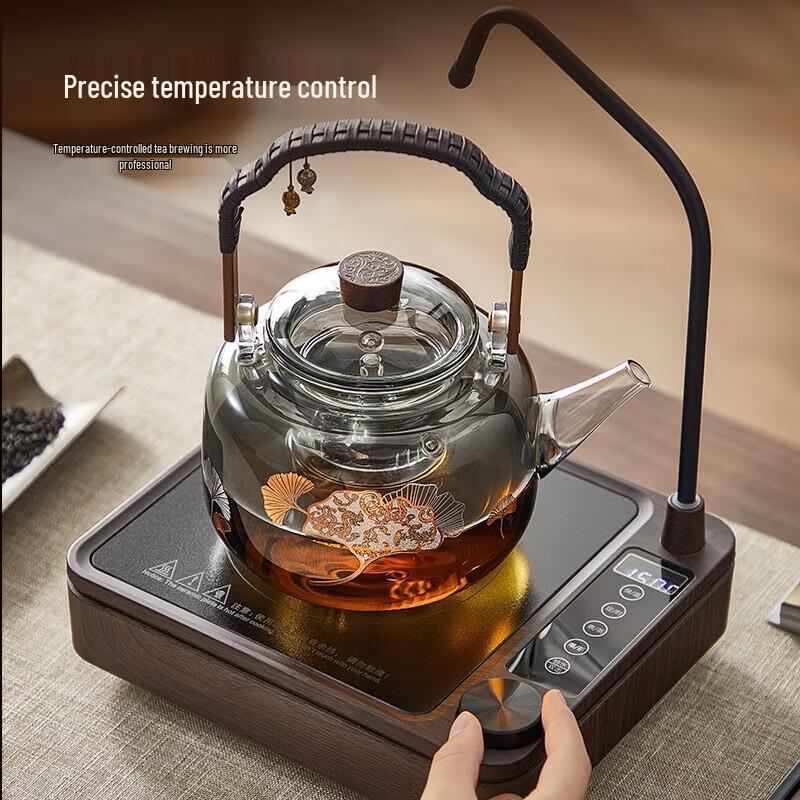 YIHUTEA D10 Electric Ceramic Stove Tea Set with Automatic Water Supply