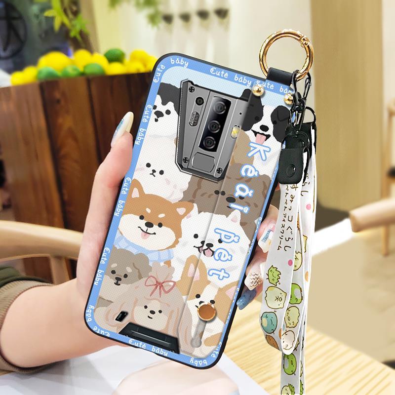 Fashion Design Durable Phone Case For Blackview BV6900 Shockproof Back Cover Cute Kickstand Phone Holder Soft case Ring