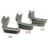 36069DG 1/8 3/16 1/4 Lockstitch Sewing Machine Double Groove Presser Foot Industrial Dual-Purpose Embedded Presser Foot Cotton