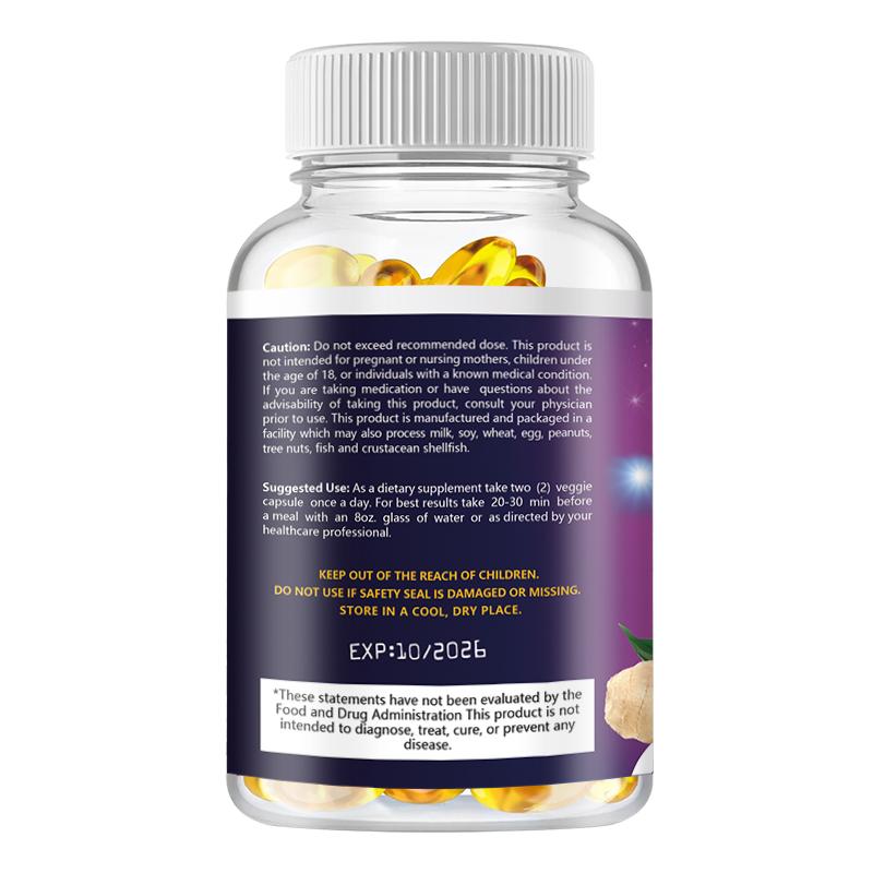 GLUCOSAMINE CHONDROITIN - Contains MSM and Turmeric To Support Potent Antioxidants and Healthy Inflammatory Response, Non-GMO, 120 Capsules.