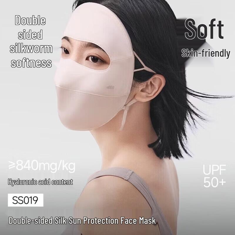 Beneunder Double-Sided Silk Sun Protection Face Mask
