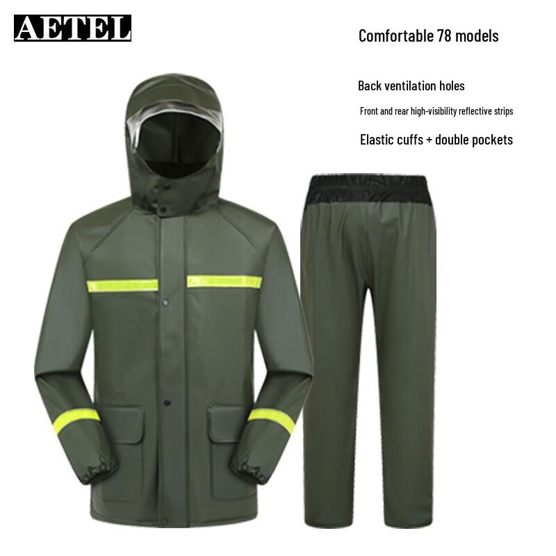 AETEL Waterproof Rain Suit 4XL
