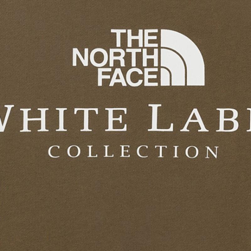 The North Face Men White Label Signature Sweatshirt White Bbr
