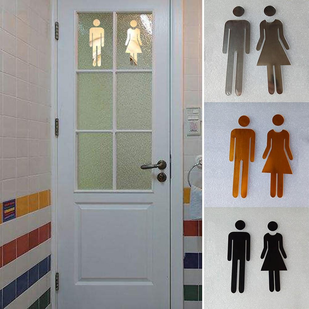 Decals Sticker Indicator Plaque Replacemnt Restroom