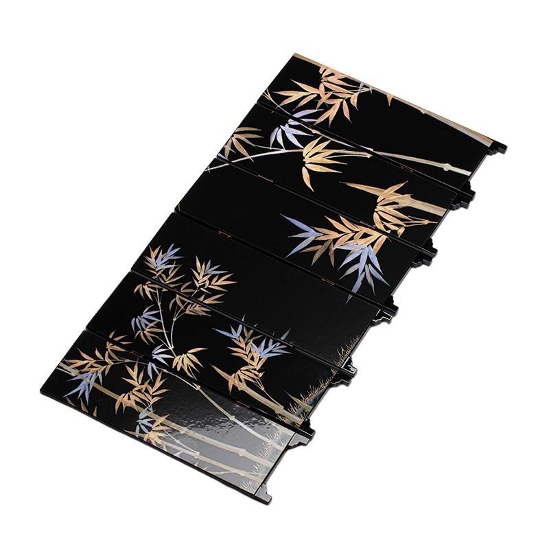 

Tea Space Tea Table Double-sided Small Screen Ornaments Chinese Tea Table Lacquerware Wooden Ornaments Tea Ceremony Accessories