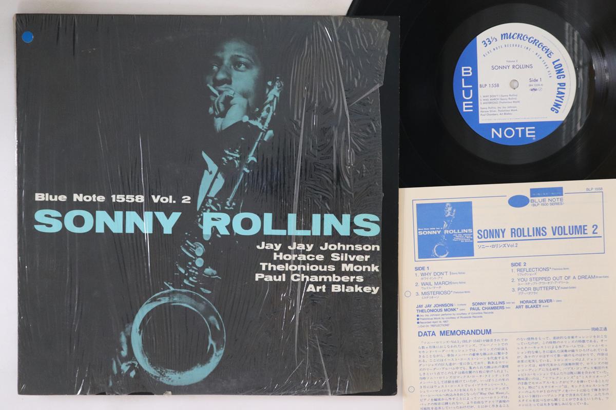 

LP Пластинка СОННИ РОЛЛИНС - Том. 2 BLP1558 BLUE NOTE 1984 Япония Джаз Б/У
