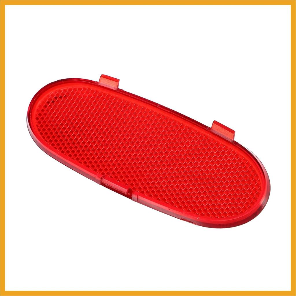 Front Door Panel Reflector Light Cover for Dodge for Ram 1500 2002-2008 5179299AA Red Replacement