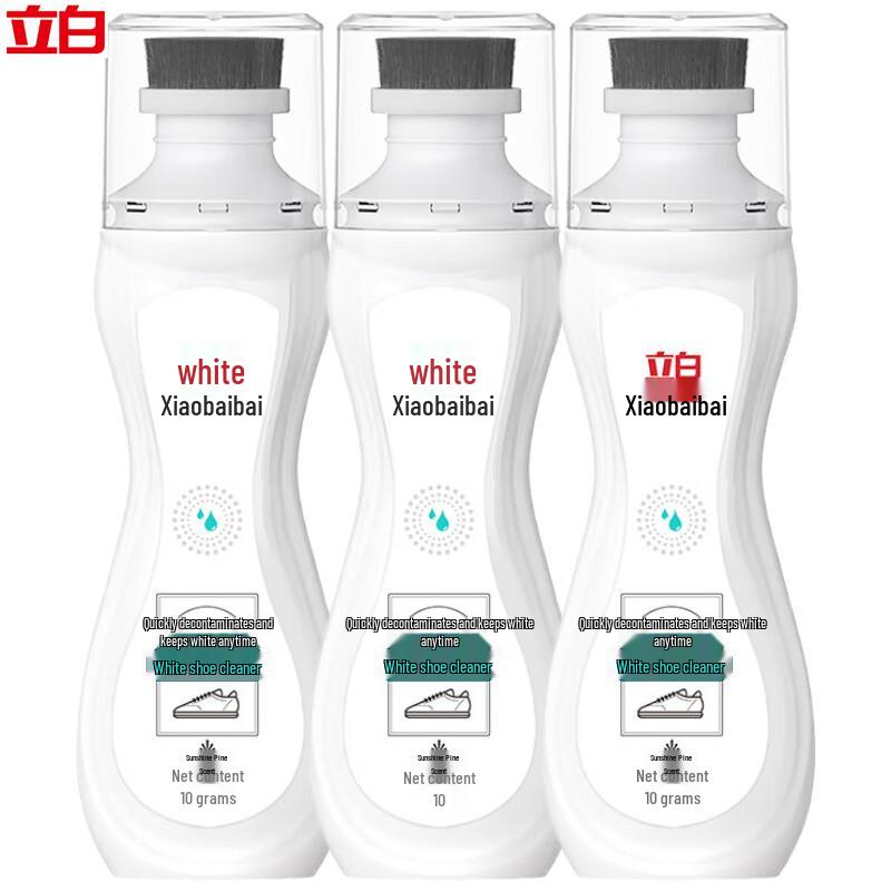 Liby White Shoe Cleaner - 3 x 100g Pack