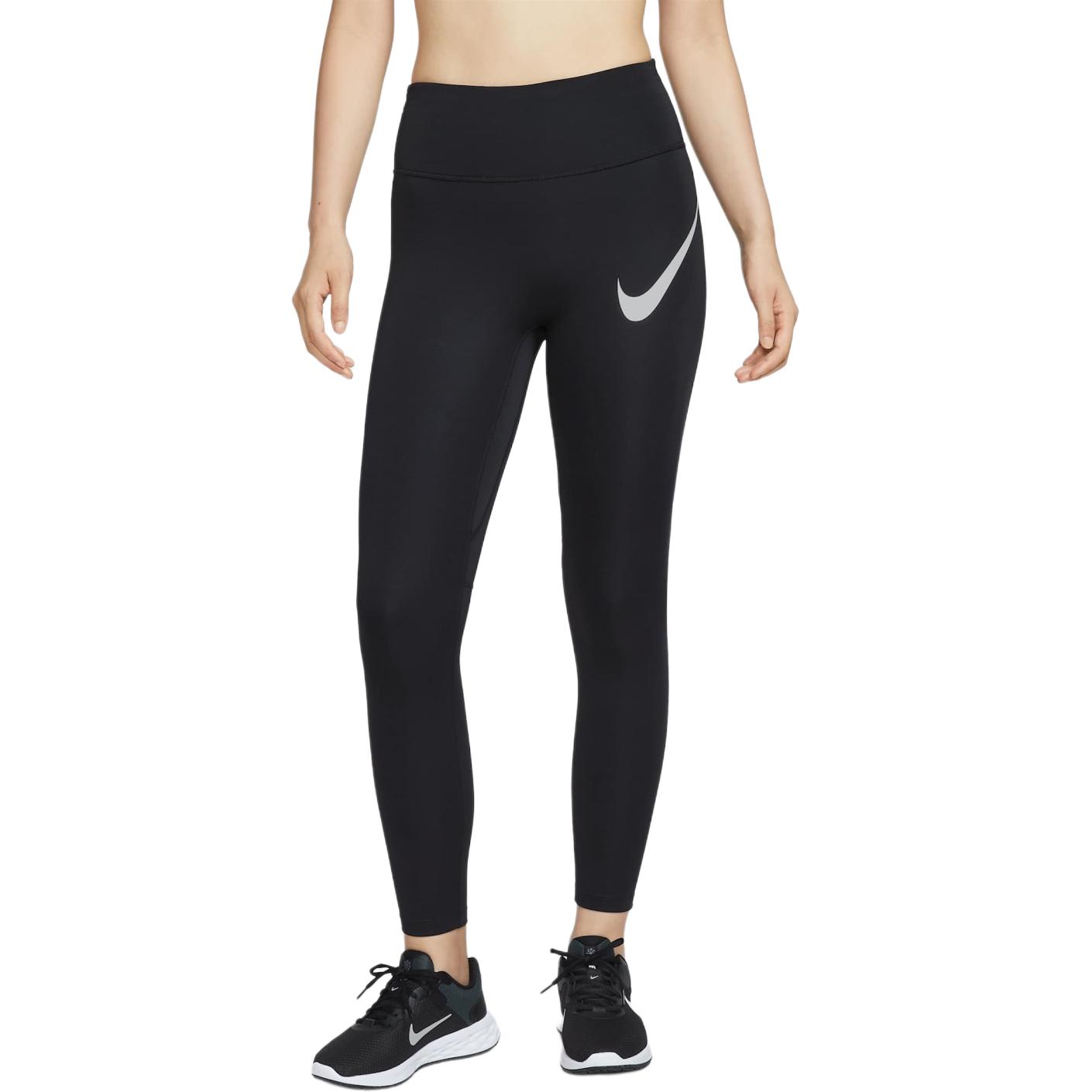 

Nike Беговые тренировочные дышащие быстросохнущие светоотражающие спортивные длинные брюки женские низы HV2305-010 S