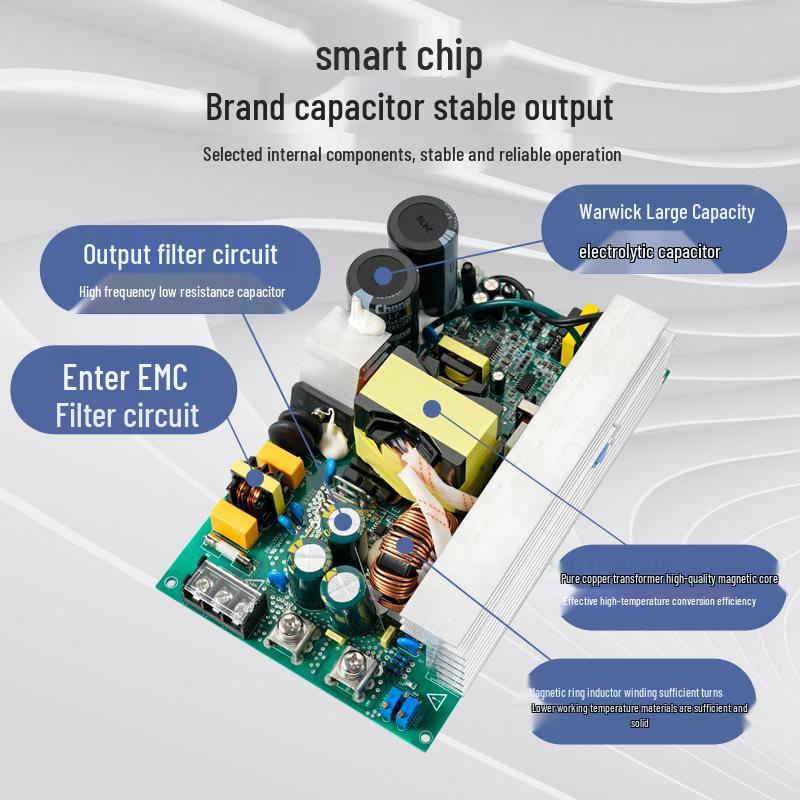 Digitales Schaltnetzteil, 1500W, 220V auf 12/24/36/48V, 0-150V, 100A Einstellbare Spannung