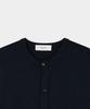 Jeilium Varmon Summer Boucle Round Neck Cardigan Navy
