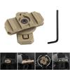 1Pcs Nylon Tactical ARC Helmet Rail Swivel 360 Degrees Side Rail Mount Adapter