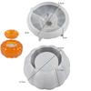 Creative Pumpkin Storage Box Aromatherapy Candle Silicone Mold Halloween Plaster Cement Epoxy Resin Cake Molds Home Ornaments