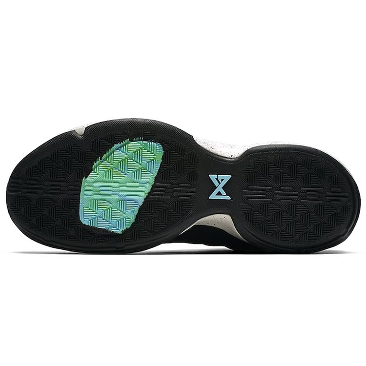 Nike Pg 1 Black Aqua Splash Ink Green Version 'Black Light Bone Light Aqua' 878628-002