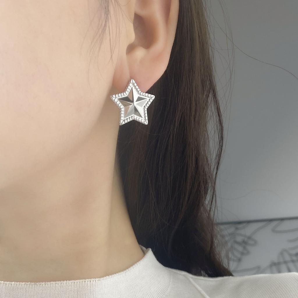 CARLIDANA Exquisite Mini Christmas Trees Elk Stainless Steel Earrings Non Tarnish Santa Claus Snowman Earrings Jewelry Women