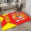 Spain's Royal Emblem Printed Area Rug for Office, Chair Rug, Decorative Carpet Floor Mat, Large Size Fan gifts Christmas gifts