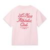 Li-Ning Loose Fit Round Neck Letter Logo Graphic Short Sleeve T-Shirt Women Tops AHSW470-4