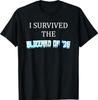 I Survived The Blizzard of 2026 Frozen Snow Storm T-Shirt