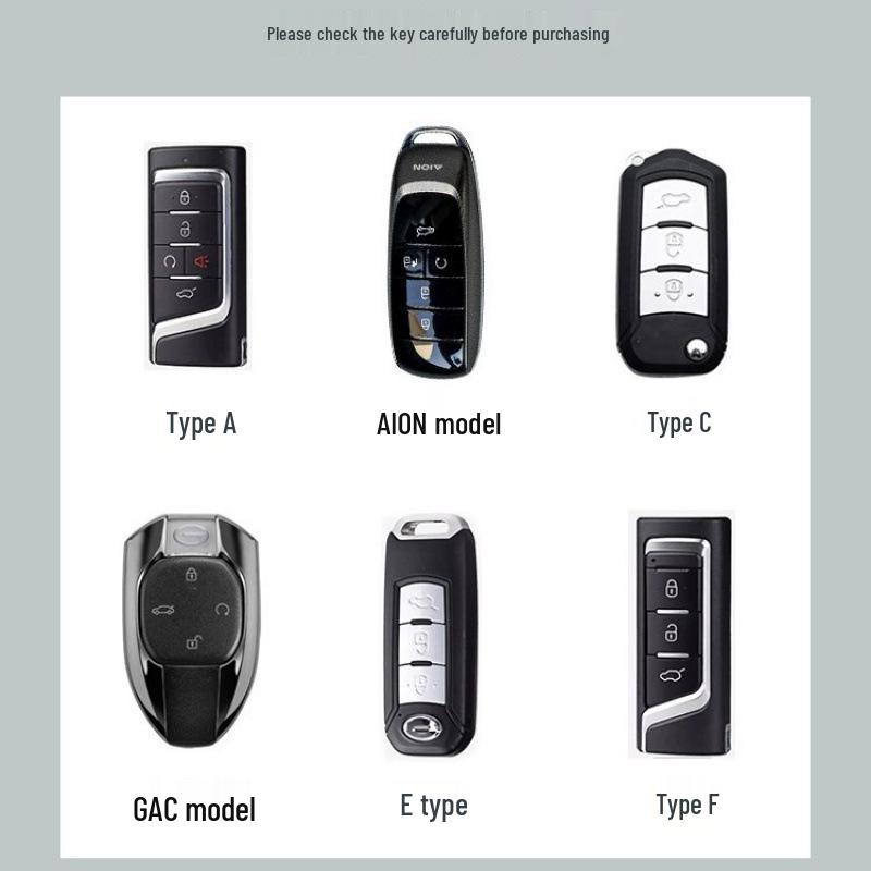 Étui pour clé et coque de voiture GAC AION Y pour AION V/S, Mei 580, Trumpchi Smax Modèle 2023