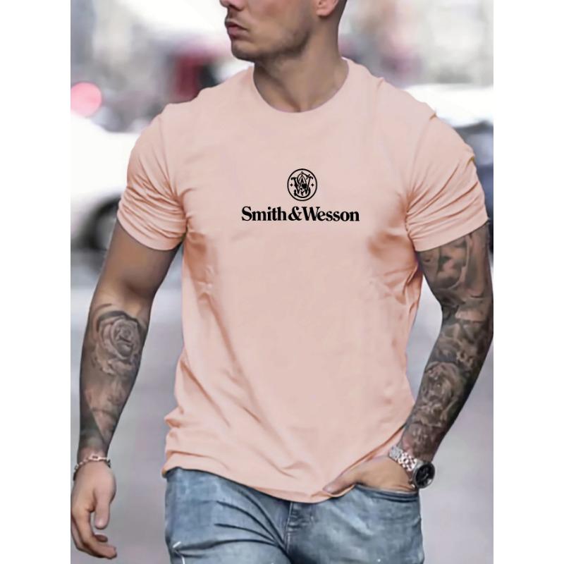 

Men s loose casual fashionable letter printed short sleeved shirt XL