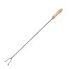 Stainless Steel Meat Hook with Wooden Handle