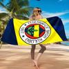 Fenerbah?e Crest Design Strandtuch, Schnelltrocknend, Pflegeleicht, Geeignet für Fitness und Strandurlaub, Sport-Essential