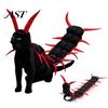 Lustiges Tierkostüm für Halloween 2er-Set Tausendfüßler-Look Katzenkostüme, Haustier Cosplay Outfit, 3D Outfits Hunde Mehrbeinige Insektenkleidung Katzen, Partys,