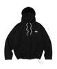 Small Dream Logo String Hoodie (Black)