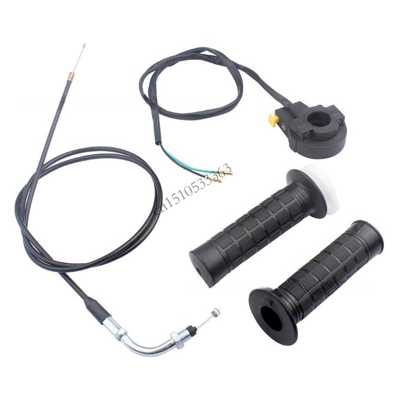 

090E Accelerator Handle Grip Mini Bike 22mm Twist Throttle Grips Cable Assembly China Mainland