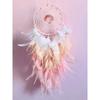 Crystal Stone Hand-woven Feathers Wind Chimes Dreamcatcher Bedroom Hanging Ornaments Birthday Party Gifts Home Decoration Crafts