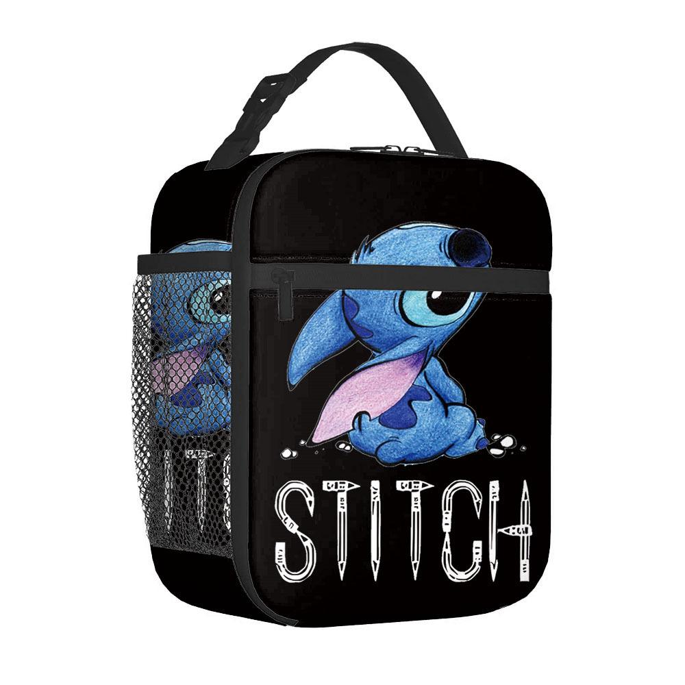 Qi Portable Lunch Bag Primary And Secondary School Students Full Printed Meal Bag Ice Bag Picnic Ice Bag