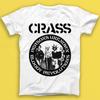 Crass Bloody Revolutions Persons Unknown פאנק רוק מוזיקה מתנה חולצת טי 1998