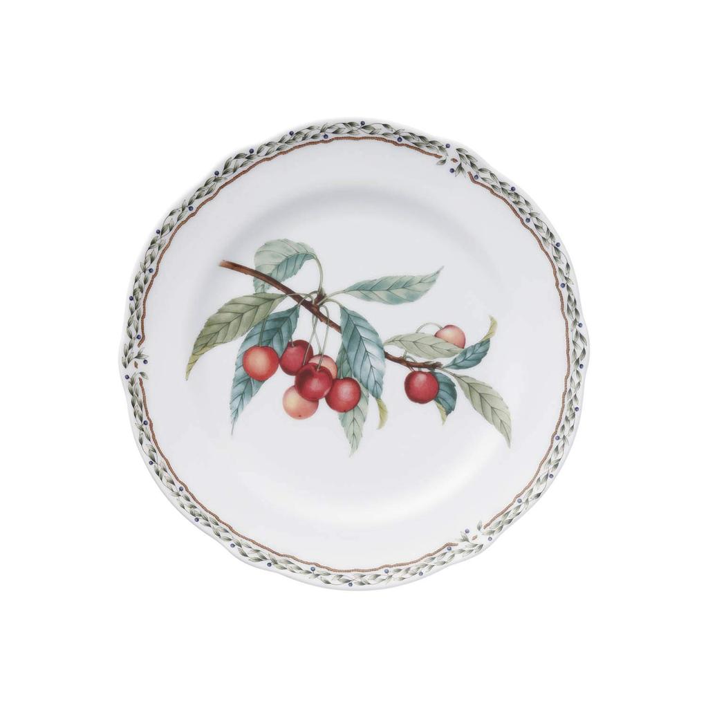 Noritake Cup & Saucer & Plate (Pair Set) (Coffee & Tea) - 22cm Plate, 250cc Cup, Orchard Garden Microwave-Safe, Bone China, TP9537/4911