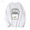 Mayonnaise Halloween  Costume Family Matching Ketchup T Shirt vintage Washed fashion streetwear homme Slightly