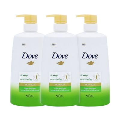 Dove Kopfhaut Pflegeshampoo, 680ml, 3 Stk.