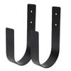 2PCS Curtain Holdbacks Tie Backs Iron Modern U Shaped Curtain Wall Hooks Holders for Drapes Bedroom