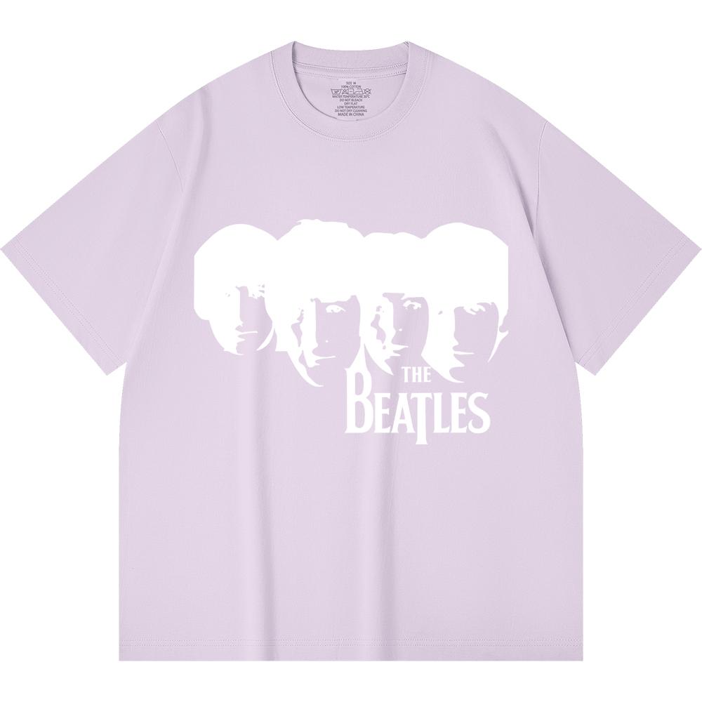 230 Gsm 100% Cotton Heavy Metal T-Shirt Rock Band Popular Music Print Unisex Heavy Cotton T Shirt