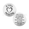 Cross-border PockHug Pocket Hug Decision Coin Keychain with Leather Case