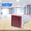 AC 50-500V 0-100A Quadratische LED Digital Voltmeter Amperemeter Spannung Strom Meter Voltammeter Auto Volt Amp Tester Detektor
