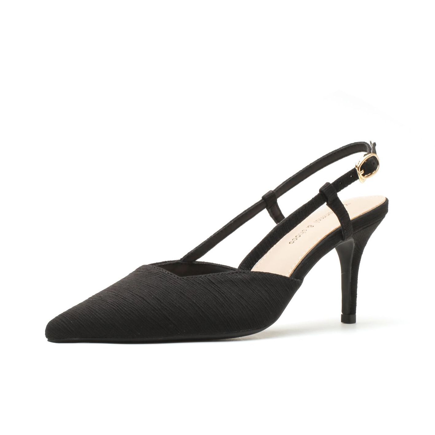 

Вкорінена передня сумка та порожні сандалі, два високих підбори, тонкі підбори, універсальне жіноче взуття високого класу 40 чорний