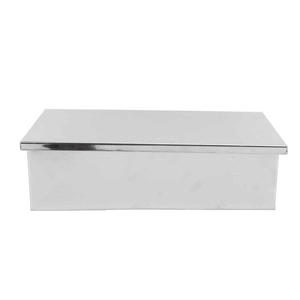 Contenitore per spezie con coperchio a ribalta, contenitore per spezie in acciaio inossidabile 304, organizer da cucina multi-scomparto
