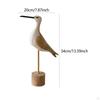 Sea Bird Figurine, Desktop Ornament Nautical Coastal Decor Seabird Statue Seagull Sculpture for