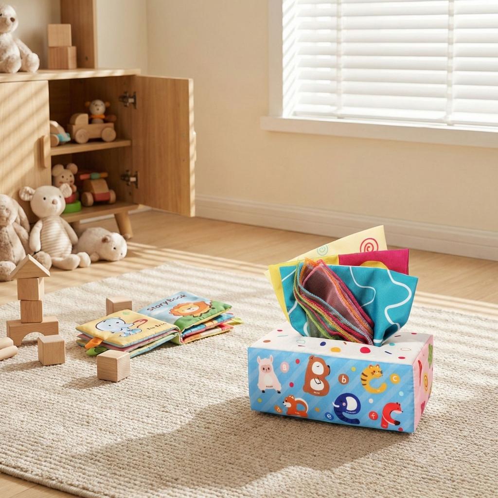 Pull Out The Tissue Paper, Early Childhood Education,Unable To Tear Apart Fabric, Soothing Toys