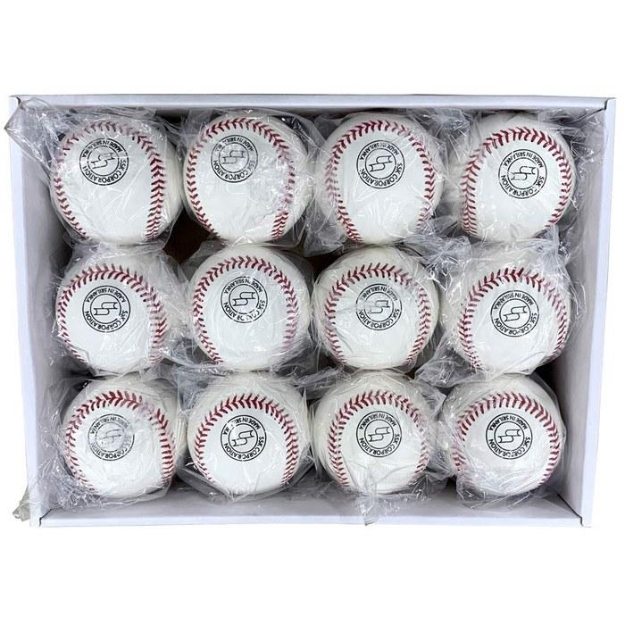 SSK Hard Baseball Practice Balls 1 Dozen (12 Count) GD85D Royal Blue